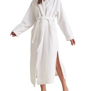 SKIN  Spa Robe Hamam Hooded Plush